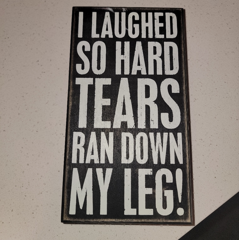 Wood sign